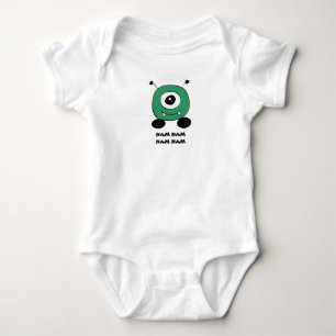Body Alien vert drôle mignon