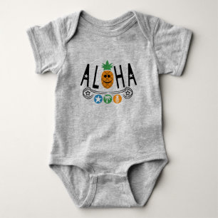 Body Aloha Pineapple Design - Bodysuit Baby Jersey