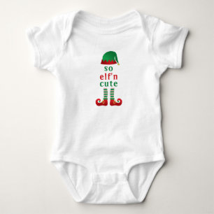 Body Alors Elf'n mignon Elf drôle Noël dire