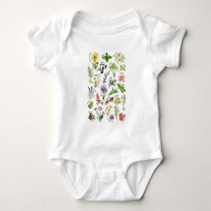 Body Alphabet de plantes et d'herbes