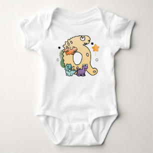 Body Alphabet Dino pour Bébés dont le Nom Commence par