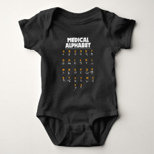 Body Alphabet Médicale pour médecins Nurses Chemists