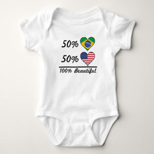 Body Américain du Brésilien 50% de 50% 100% beau