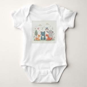 Body Amis de la forêt - adorable bébé
