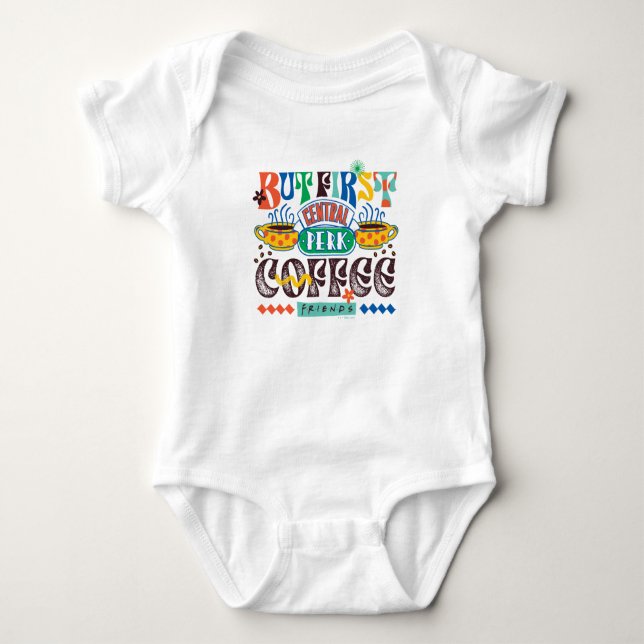 Body AMIS™ | Mais Premier café Vibrant Graphisme (Devant)