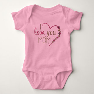 Body amour maman coeur floral