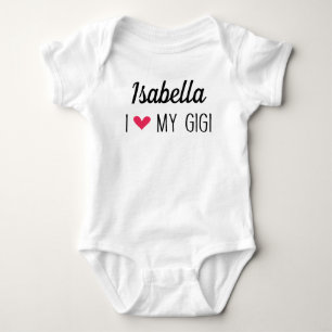 Body Amour personnalisé d'I mon GiGi