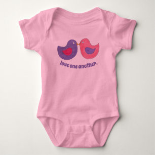 Body Amour Un Autre Pink Purple Dove Lovebirds Bird