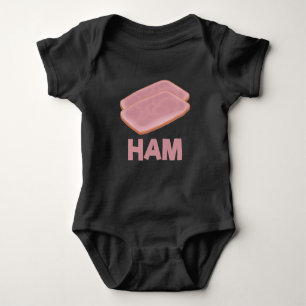 Body Amusant boucher la viande de jambon