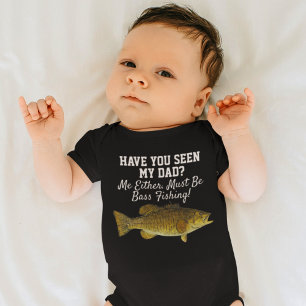 Body Amusant Petite Bouche Basse Pêche Papa Poisson