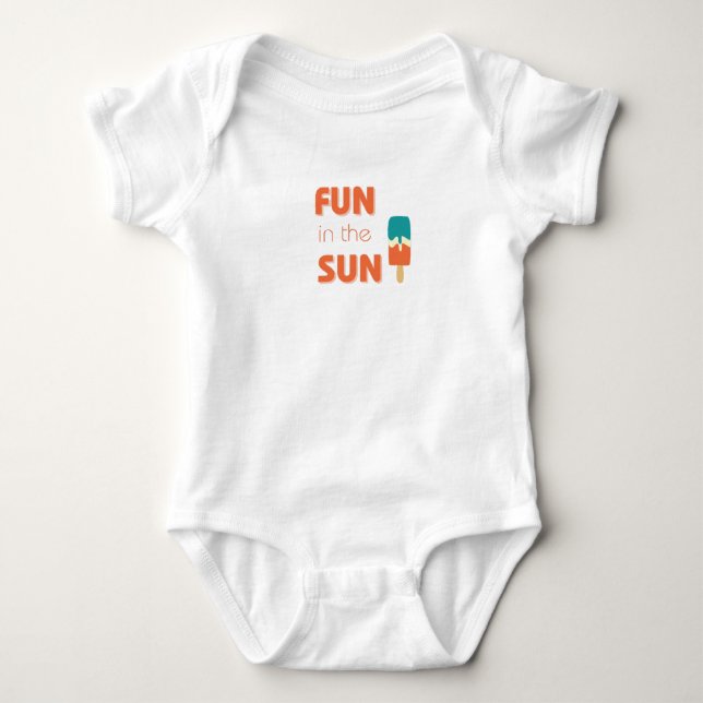 Body amusez-vous au soleil Bébé Bodysuits & One-Piece (Devant)