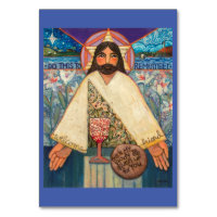Body and Blood, Eucharist prayer card