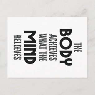Body and Mind Postcard