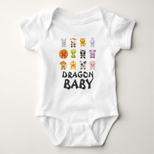 Body Année chinoise d'animaux de zodiaque du dragon