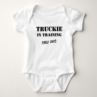 Body Année personnalisée "Truckie in Training" Chauffeu