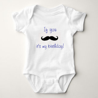 Body Anniversaire de la Moustache