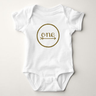 Body Anniversaire du bébé de la flèche une de parties