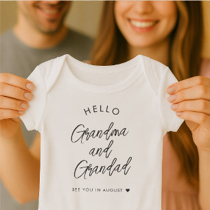 Body Annonce de grossesse aux grands-parents