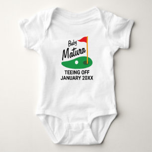 Body Annonce de naissance thème golf personnalisée