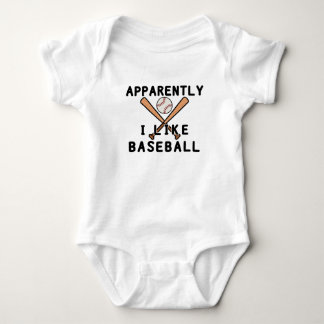 Body Apparemment, J'Aime Le Baseball | Joueur de baseba