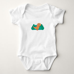 Body Aquarelle bébé T Rex