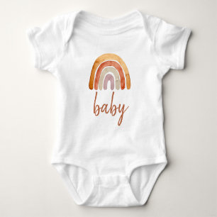 Body Aquarelle Boho Rainbow Baby 