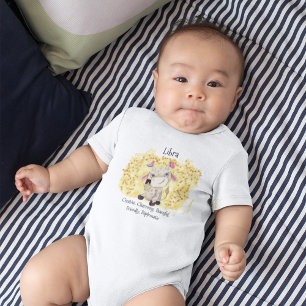 Body Aquarelle Cute Libra Bull Zodiac