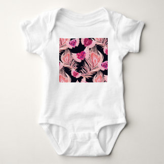 Body Aquarelle douce et transparente Motif de Valentine
