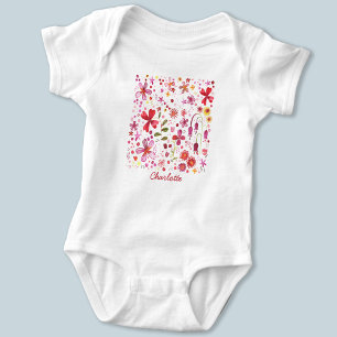 Body Aquarelle Florale moderne personnalisée