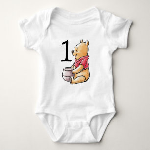 Body Aquarelle Winnie l'Ourson & Pals Anniversaire Je s