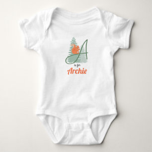 Body Archie Nom Lettre de révélation A Woodland Boy Squ