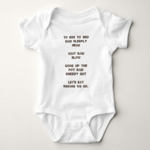 Body Au lit / Costume bébé Jersey