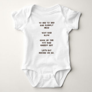 Body Au lit / Costume bébé Jersey