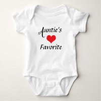 Auntie Niece Nephew Favorite Nickname Newborn Cute