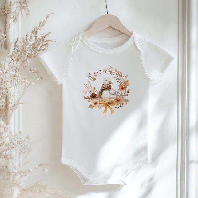 Body Automne Silence Goose Rustique Wreath Bow Baby sho (Créateur téléchargé)