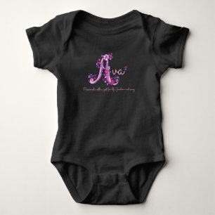 Body Ava filles nom & sens lettre Un vêtement bébé