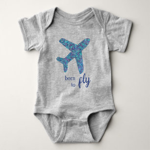 Body Avion "Né pour voler"