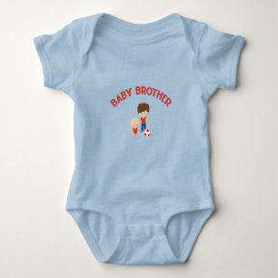 Body Baby Brother avec Big Brother Soccer Ball