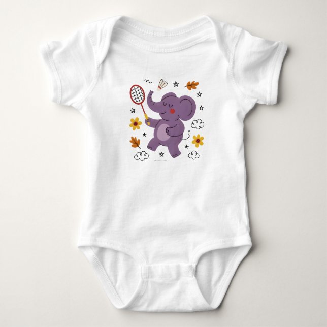 Body Baby elephant fun play  (Devant)