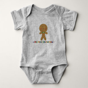 Body Baby First Christmas Gingerpain garçon