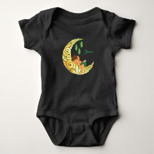 Body Baby Ganesha with the moon