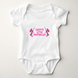 Body Baby Girl Paintball de papa