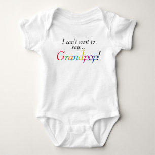 Body Baby Grandpop dit Fun Infant Chemise