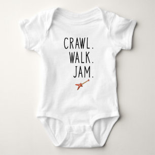 Body Baby Guitar Rock Music - Crawl Walk Jam Guitar