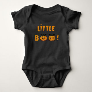 Body Baby Halloween - Little BOO Black Kawaii Bodysuit