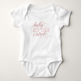 Body Baby It's Cold Outside Script Citation Baby Jumpsu