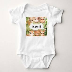 Body Baby shower Boy Woodland