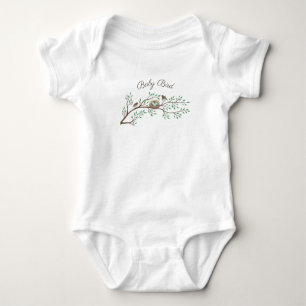 Body Baby shower de printemps des Oiseaux de Robin