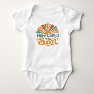 Body Baby Shower Ensoleillé Voici Le Fils