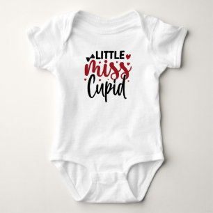 Body Baby Valentine's Day Little Miss Cupid Baby Bodysu